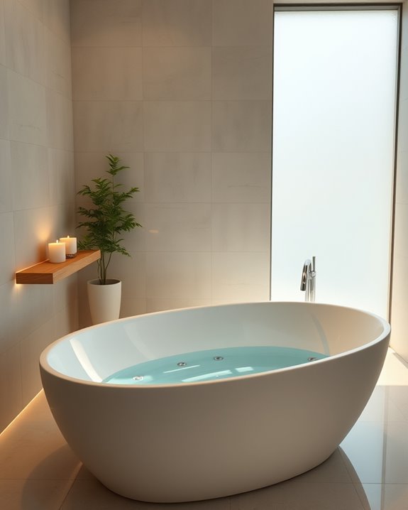 spa inspired massage bathtubs