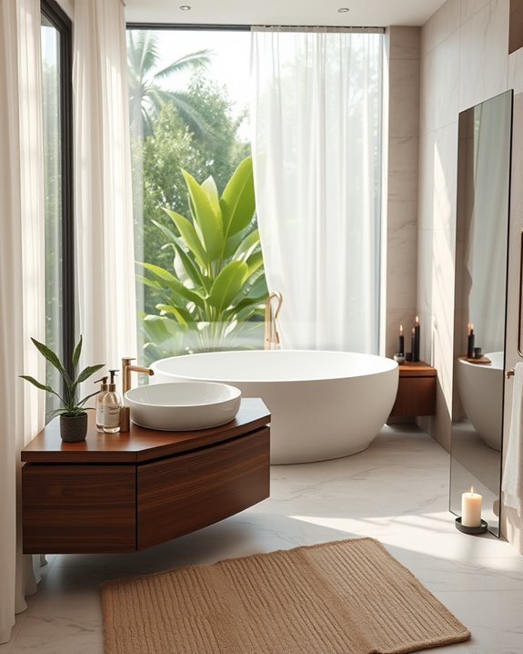 spa like bathroom retreat ambiance