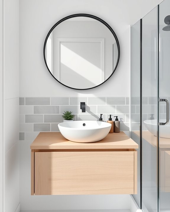 space saving bathroom sink options