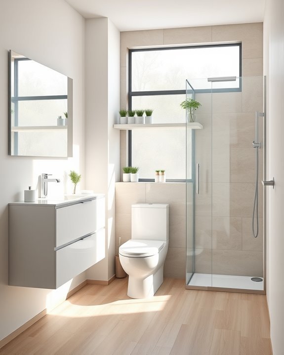 space saving bathroom solutions