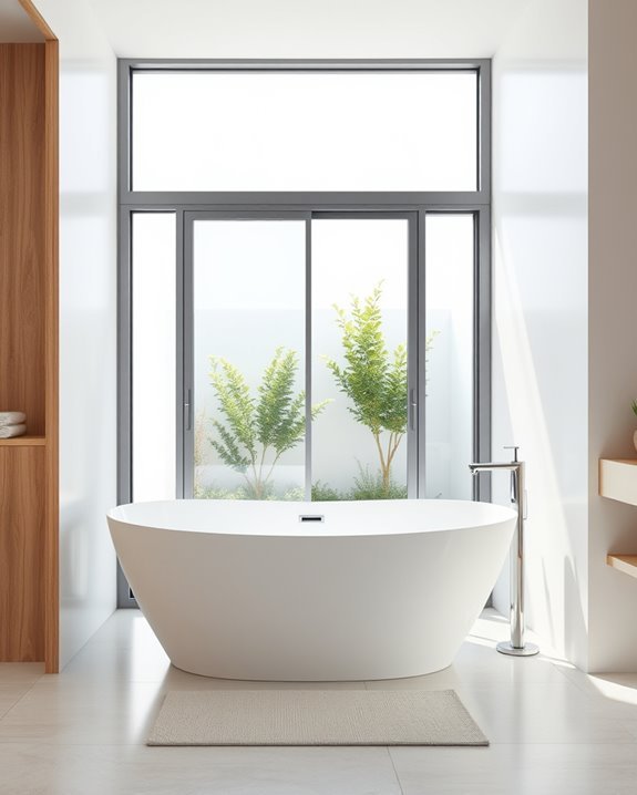 space saving bathtub design elegance