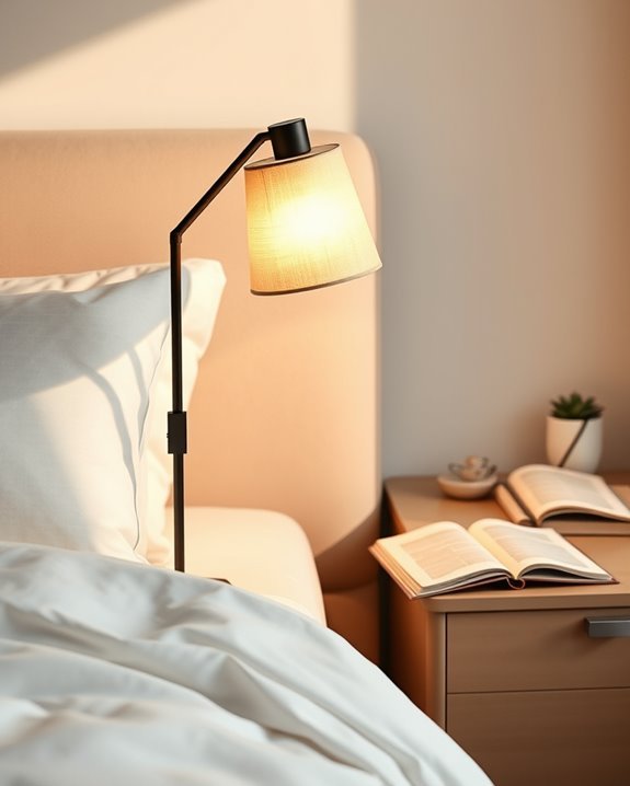 space saving clip on lighting