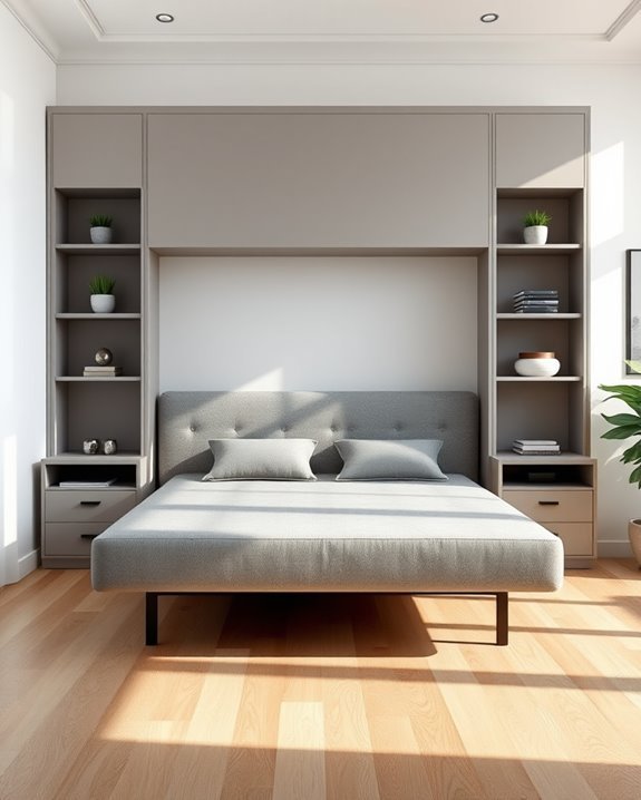 space saving folding bed solution