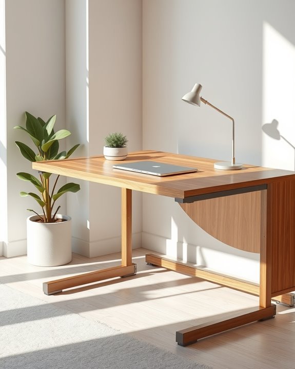 space saving folding desk solutions