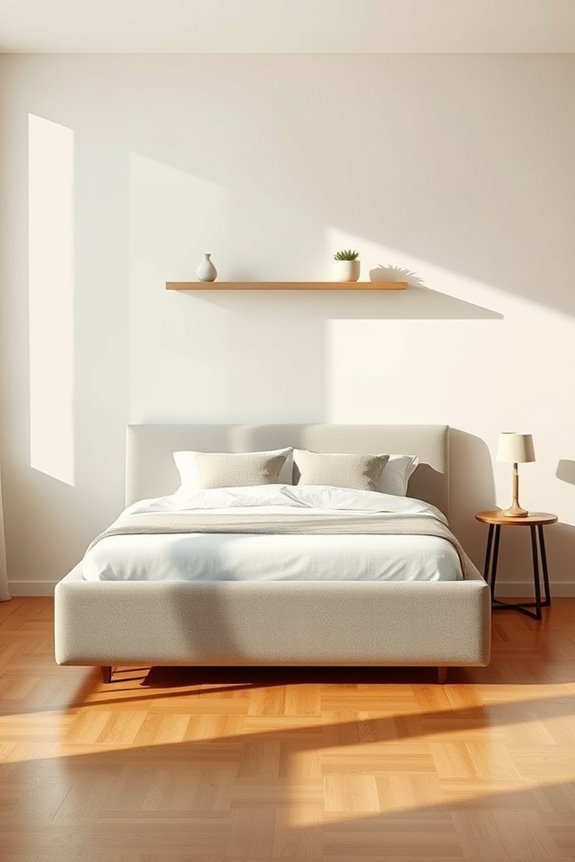 space saving minimalist beds