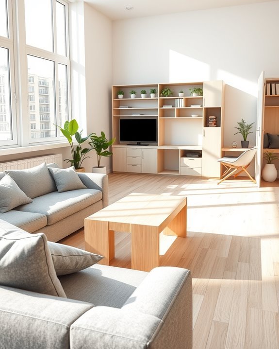 space saving multifunctional furniture solutions