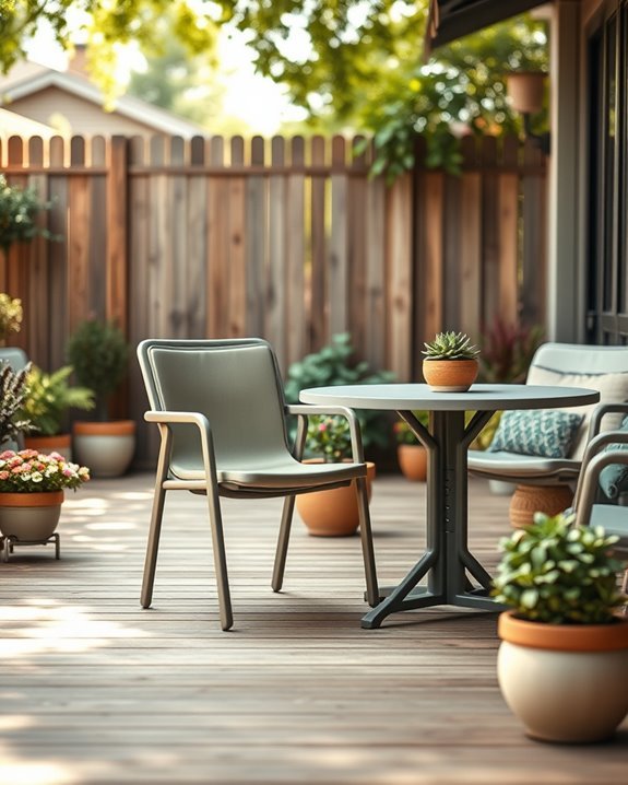 space saving outdoor seating solutions