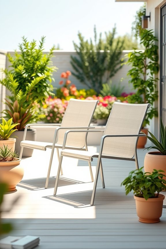 space saving outdoor seating solutions