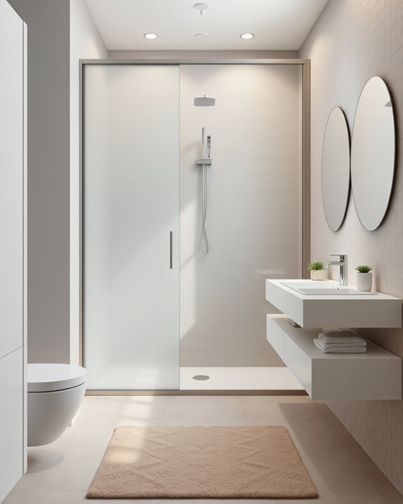 space saving pocket door solution