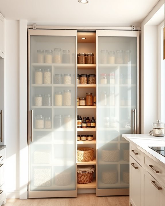 space saving sliding doors