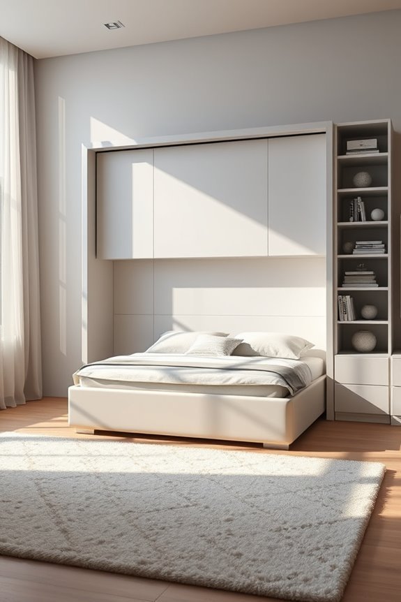 space saving stylish bed solution