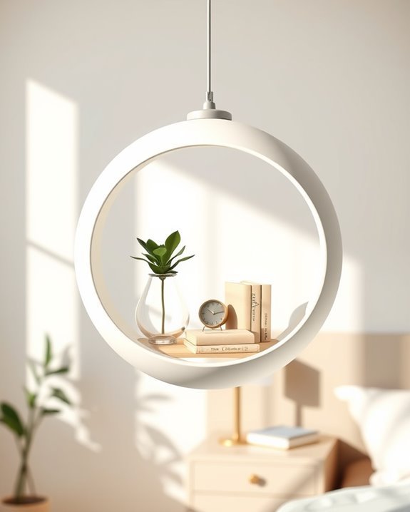 spherical shelves for organization