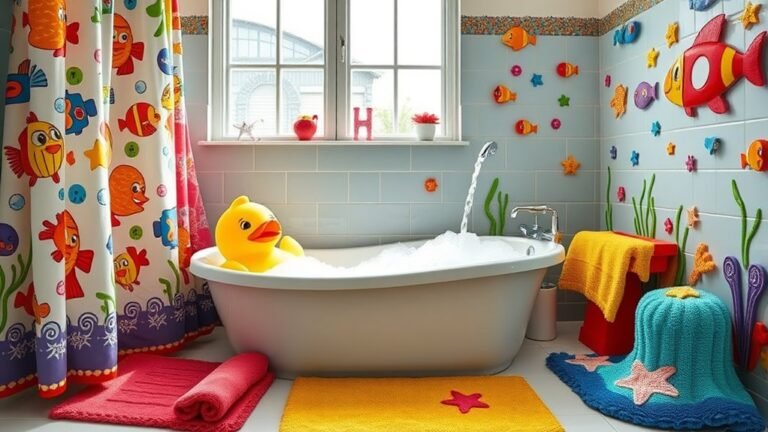 splashy kids bathroom ideas