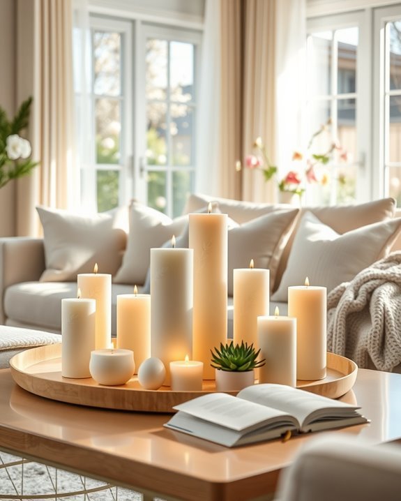 spring scents and ambiance