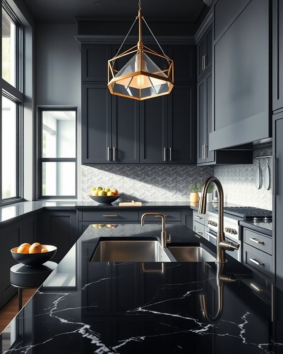 statement fixtures enhance elegance