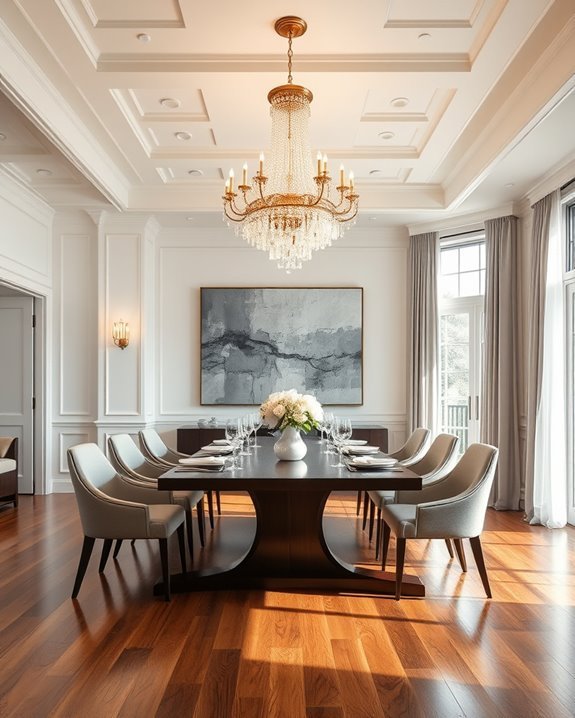 statement lighting enhances ambiance