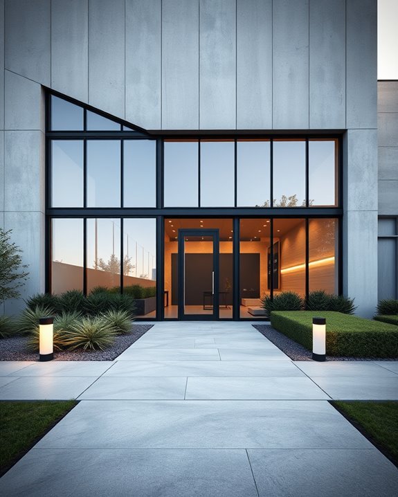 striking modern minimalist design