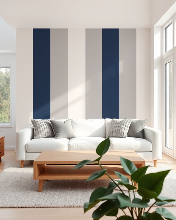 striped wall design ideas
