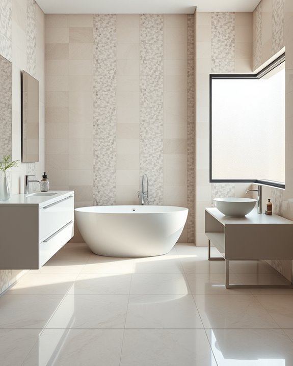 stunning large mosaic accents