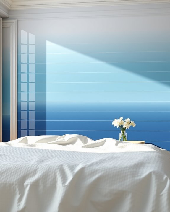 stunning ombre effect tiles