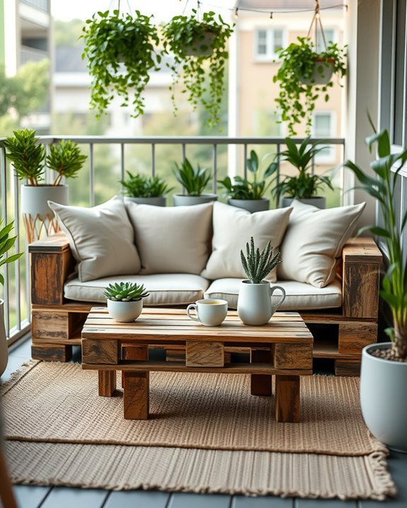 stylish affordable pallet furniture