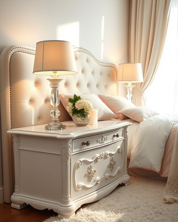 stylish ambient bedside lighting
