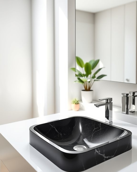 stylish and durable sinks