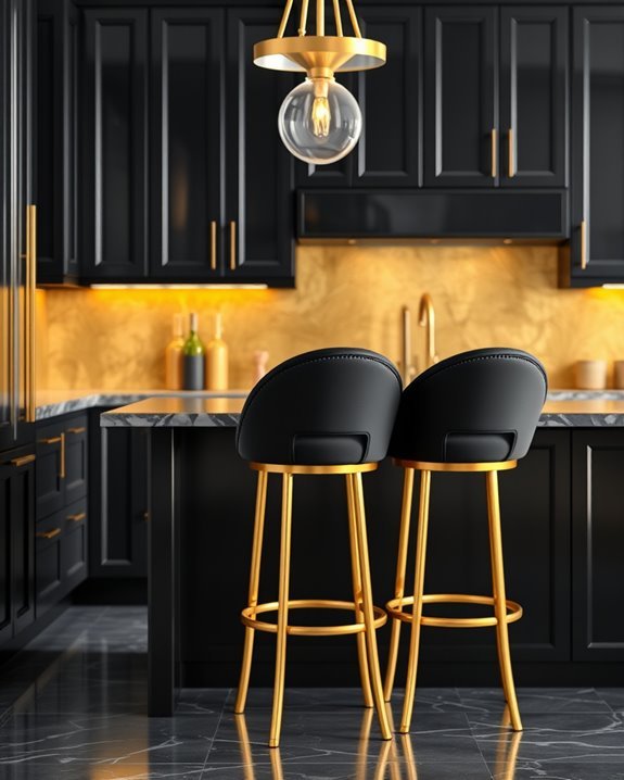 stylish and functional bar stools