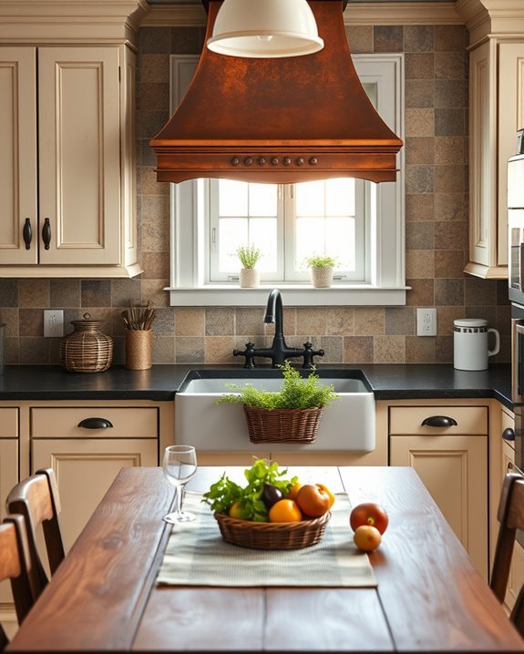 stylish and functional range hood
