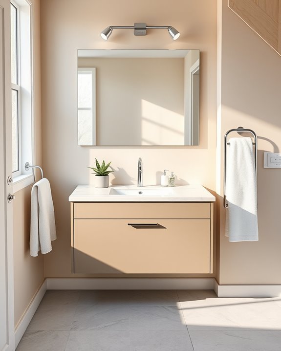 stylish and functional vanity