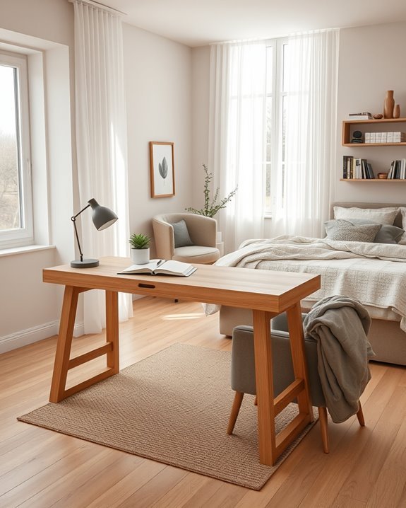 stylish and functional workspace