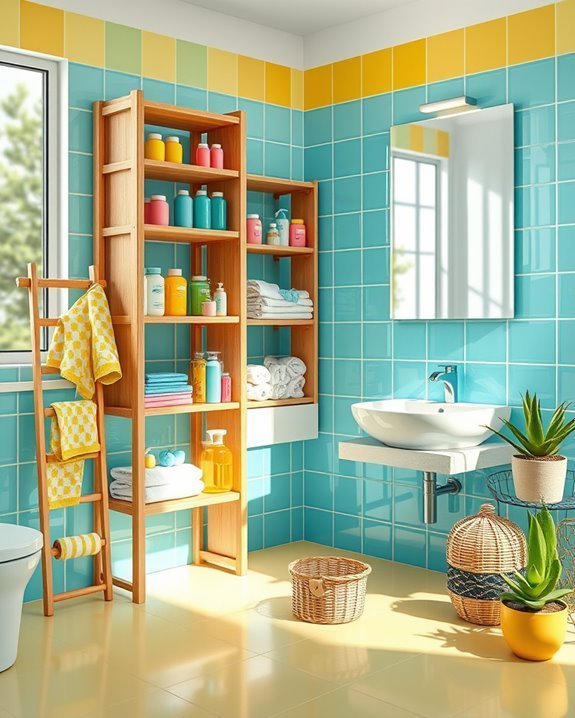 stylish and organized storage