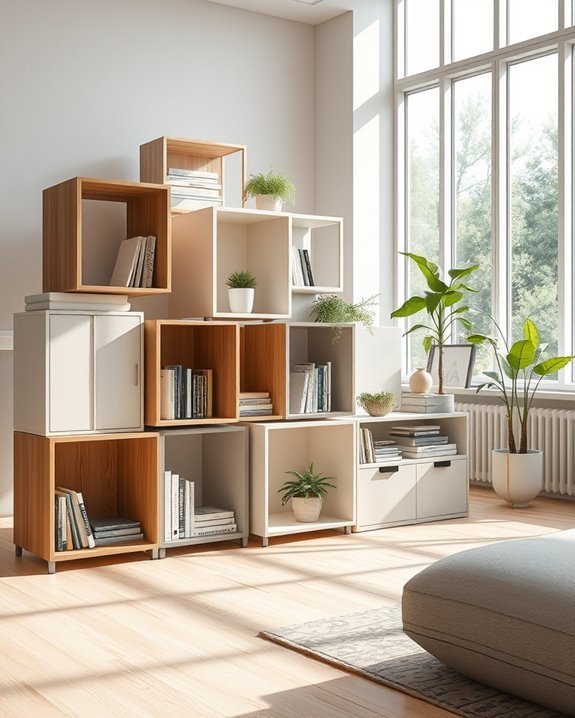 stylish and versatile storage