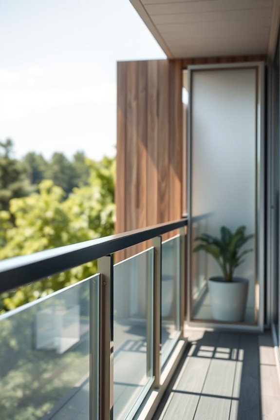 stylish balcony privacy solutions