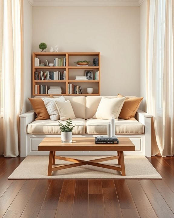 stylish built in seating solution