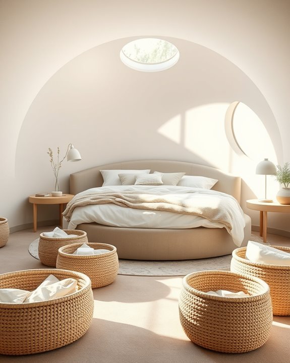 stylish circular storage solutions