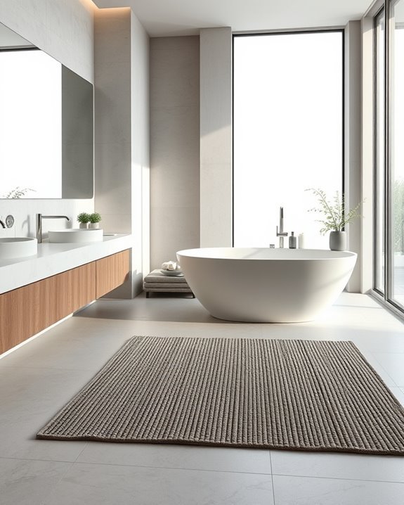 stylish comfort for bathrooms