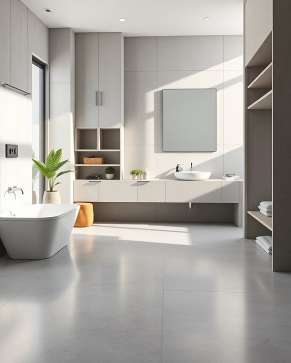 stylish concrete storage solutions