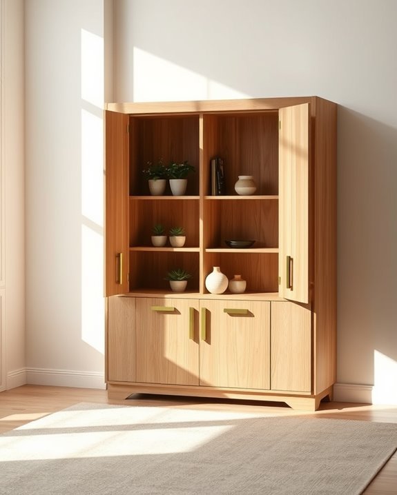 stylish corner storage solution