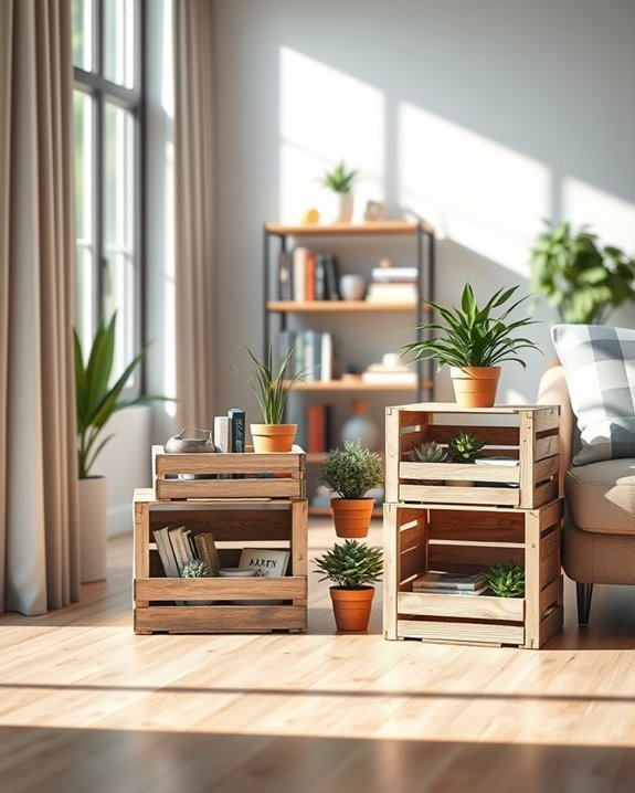 stylish crate storage solutions