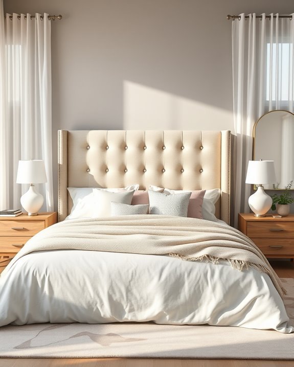 stylish custom fabric headboards