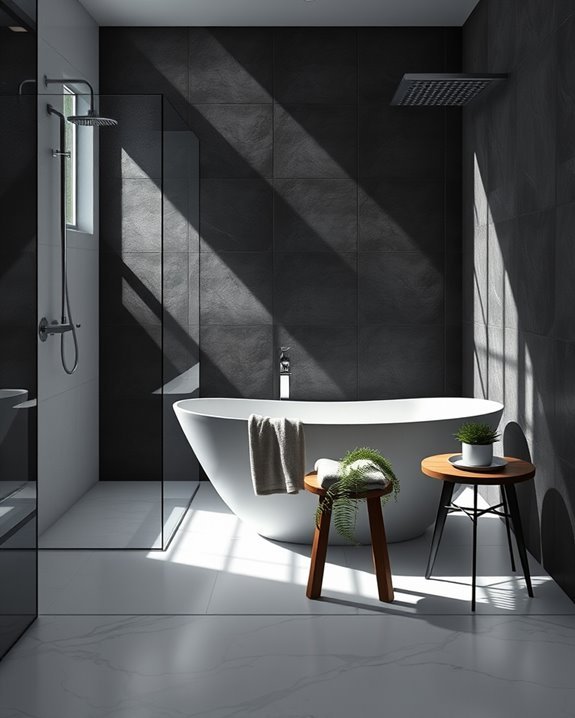 stylish dark grout benefits