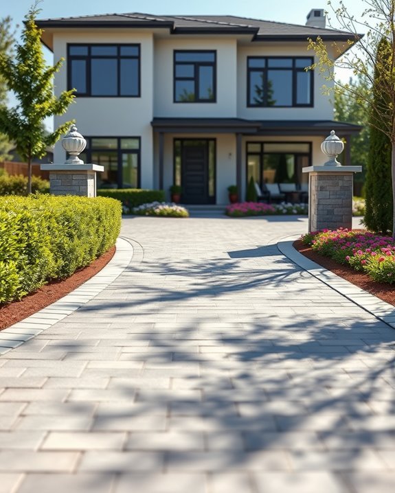 stylish driveway design options