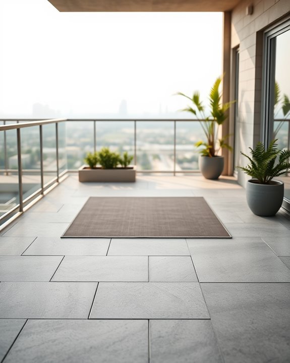 stylish durable balcony tiles