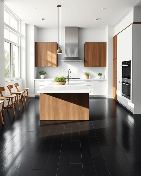 stylish durable black planks