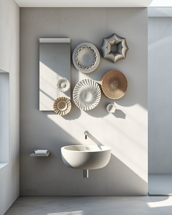 stylish durable concrete decor