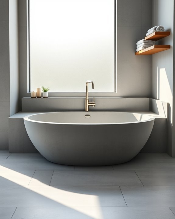stylish durable concrete surrounds