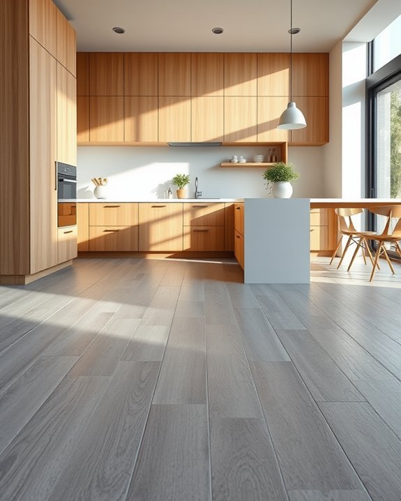 stylish durable kitchen flooring