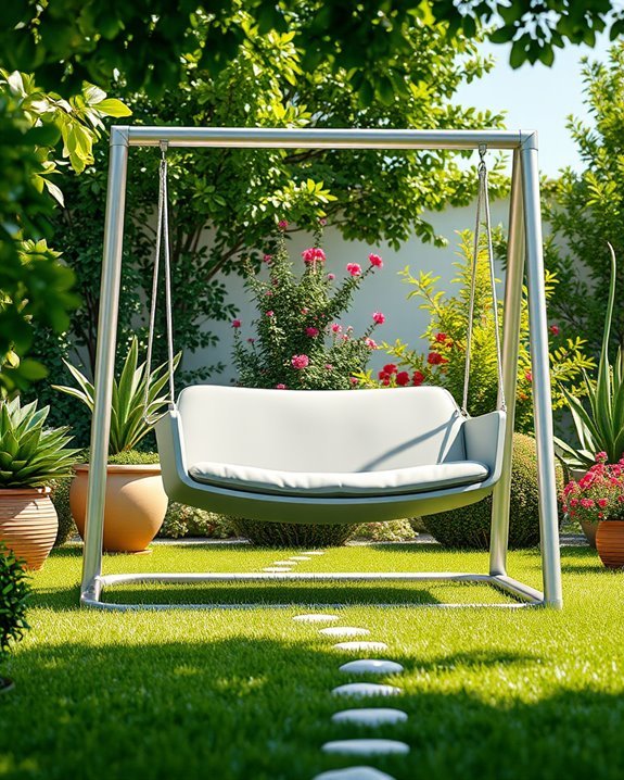 stylish durable outdoor swings