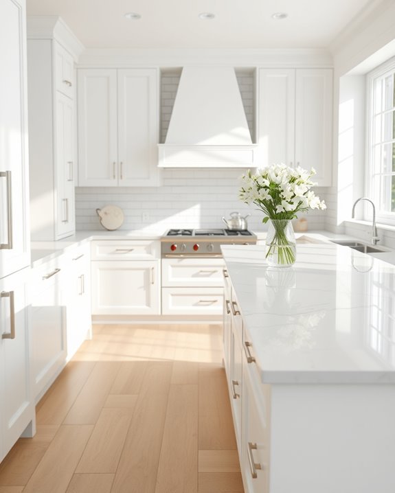 stylish durable white countertops